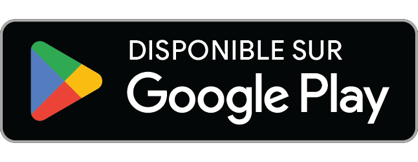 Disponible sur Google Play Store
